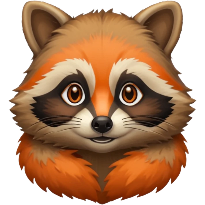 Autumn raccoon
 emoji