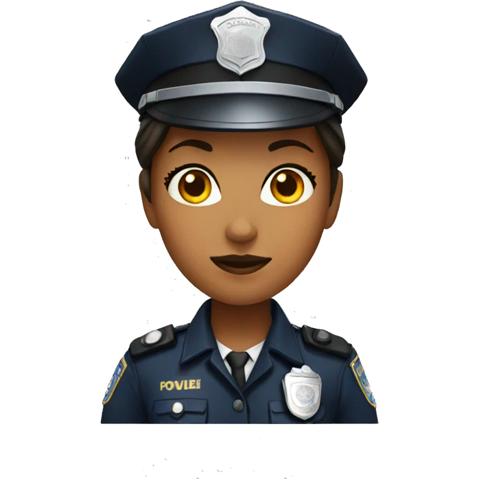 police woman emoji