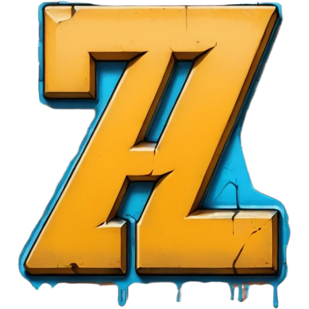 Граффити надпись: 72 emoji