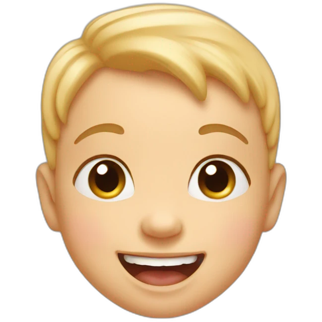 happy baby emoji