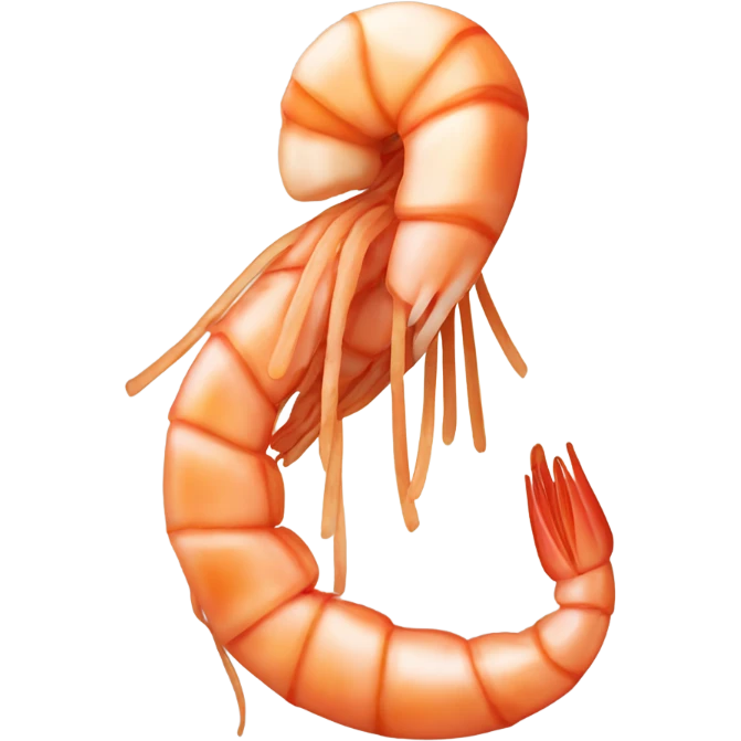 Linguini shrimp  emoji