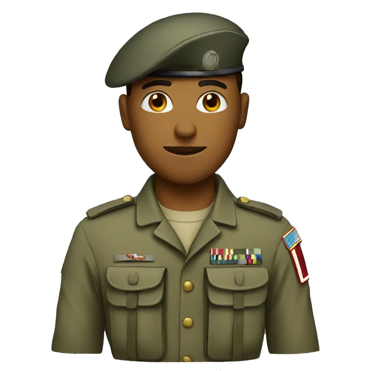Soldier emoji