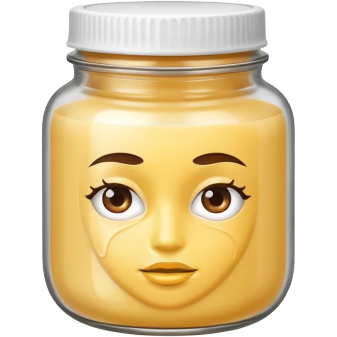hair mask in a jar emoji