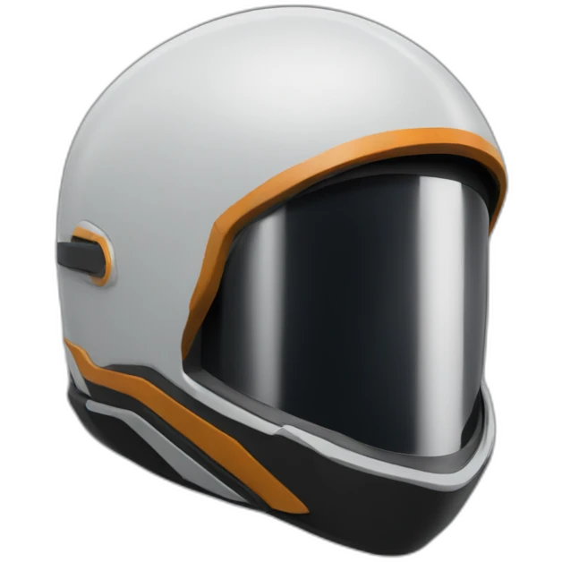 Astraunaut black helmet emoji