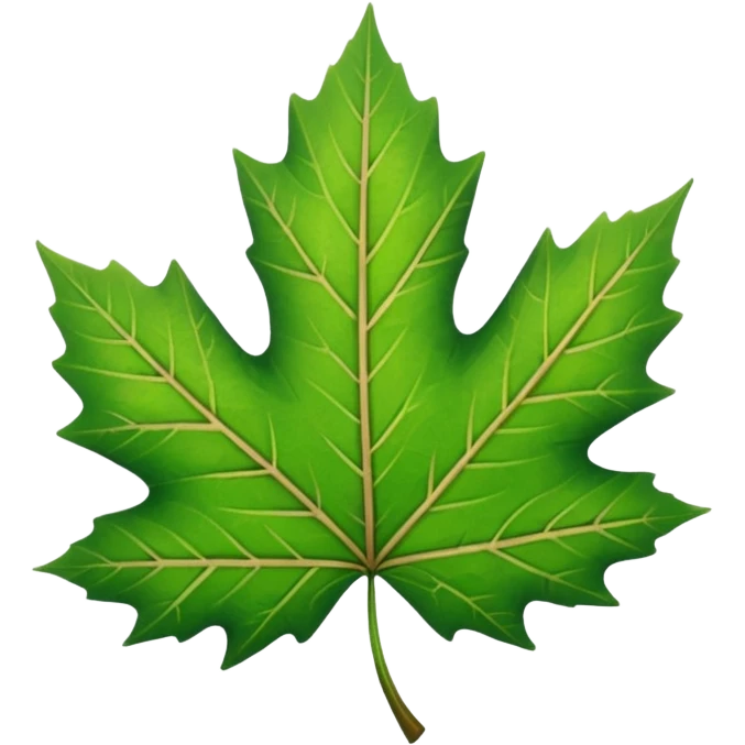 a single leafd emoji