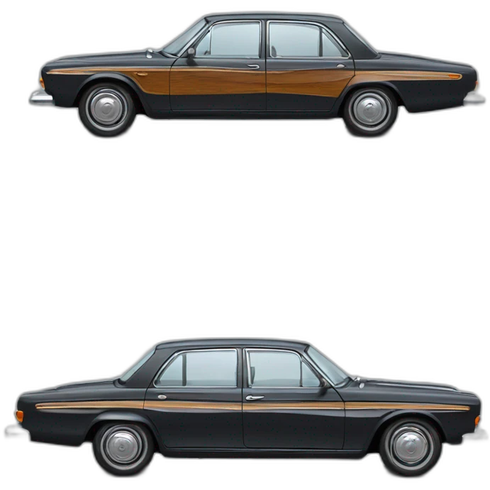 Volga Gaz 24 Russian sedan emoji