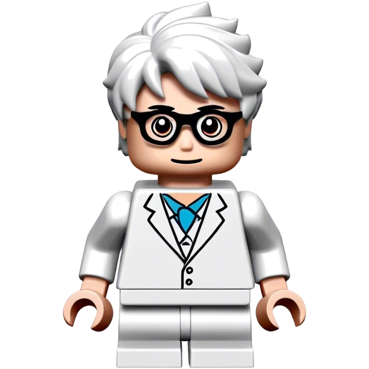 satoru gojo en lego emoji
