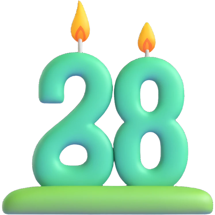 30th birthday pink celebration emoji