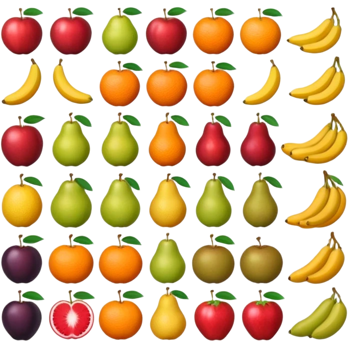 fruits emoji