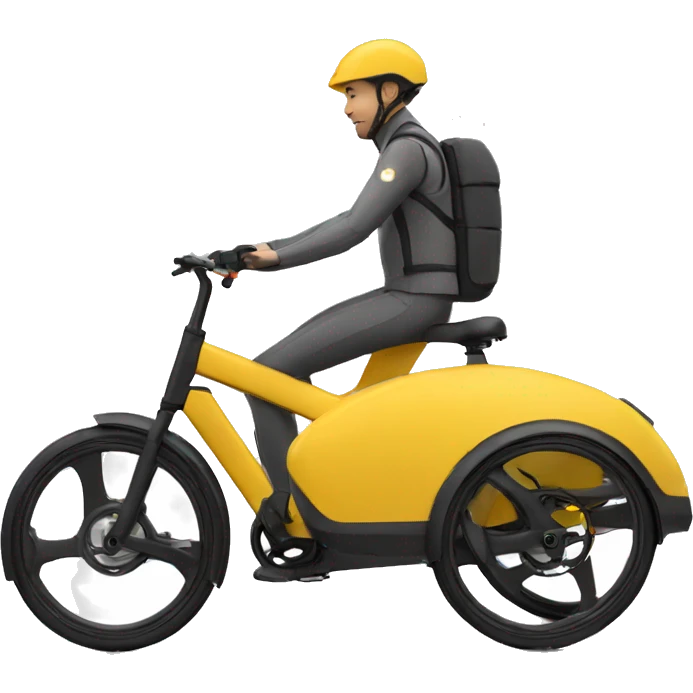 ono solutions futuristic cargo bike emoji