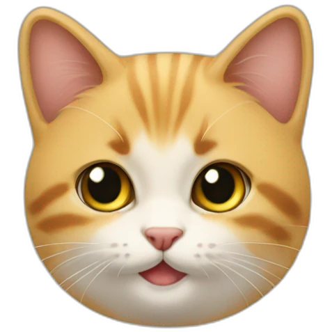 Gatinho fofo emoji