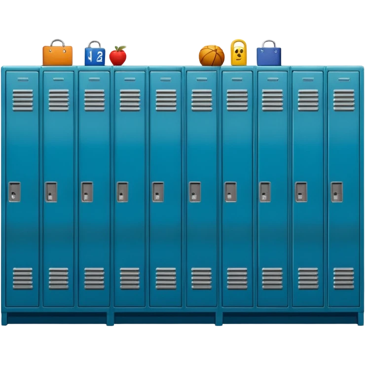 School locker room emoji