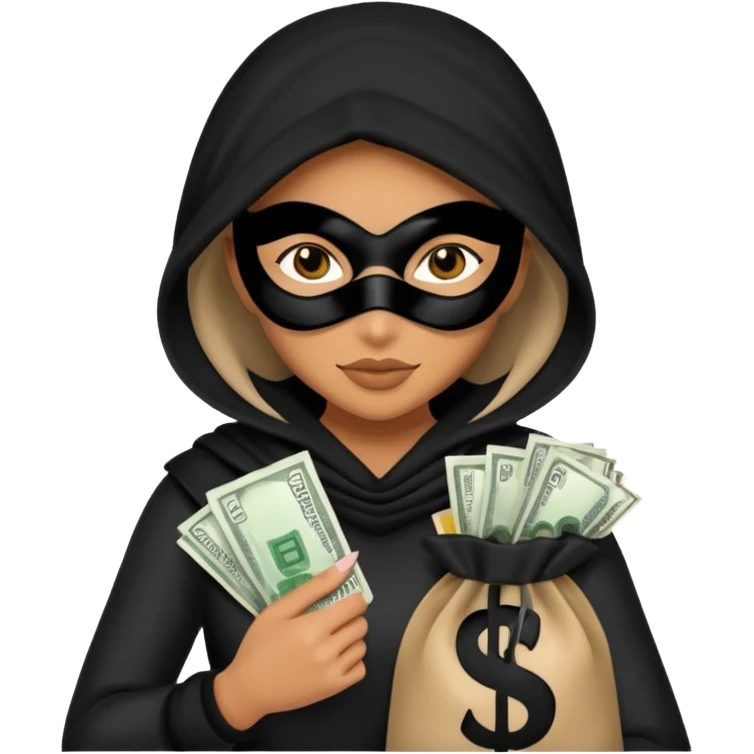 woman thief emoji