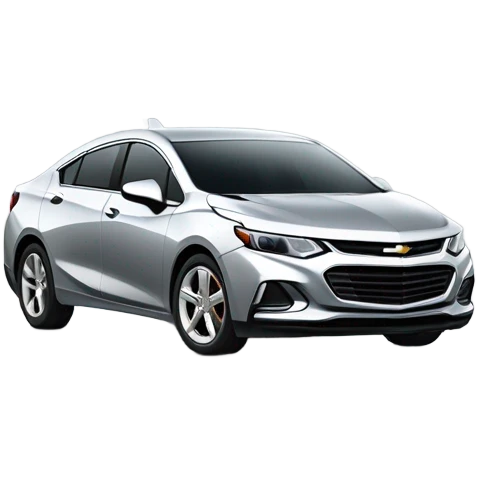 Silver Chevy Cruz  emoji