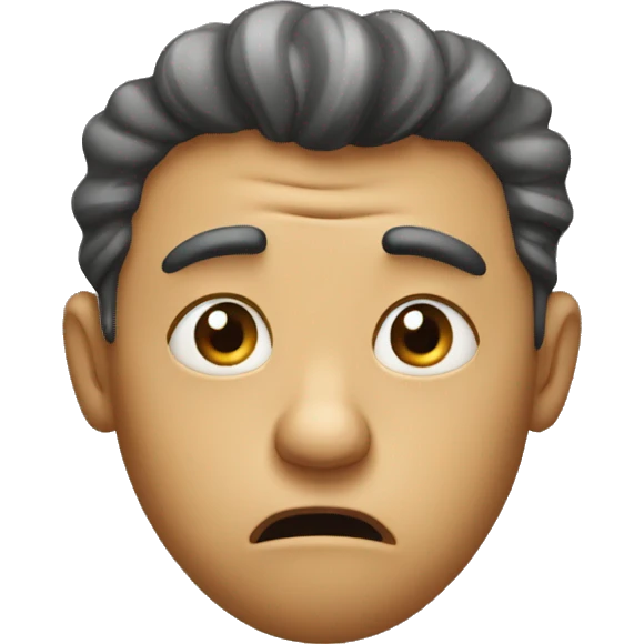 Flustered  emoji