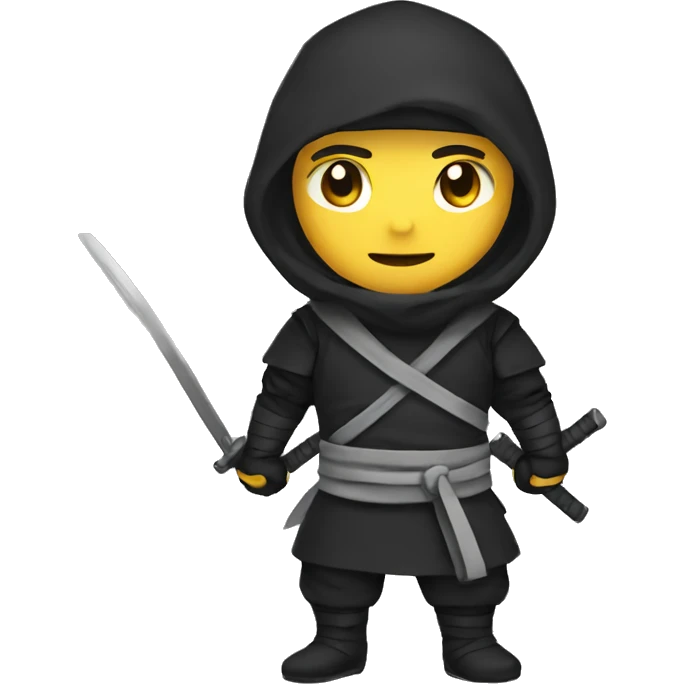 white ninja emoji