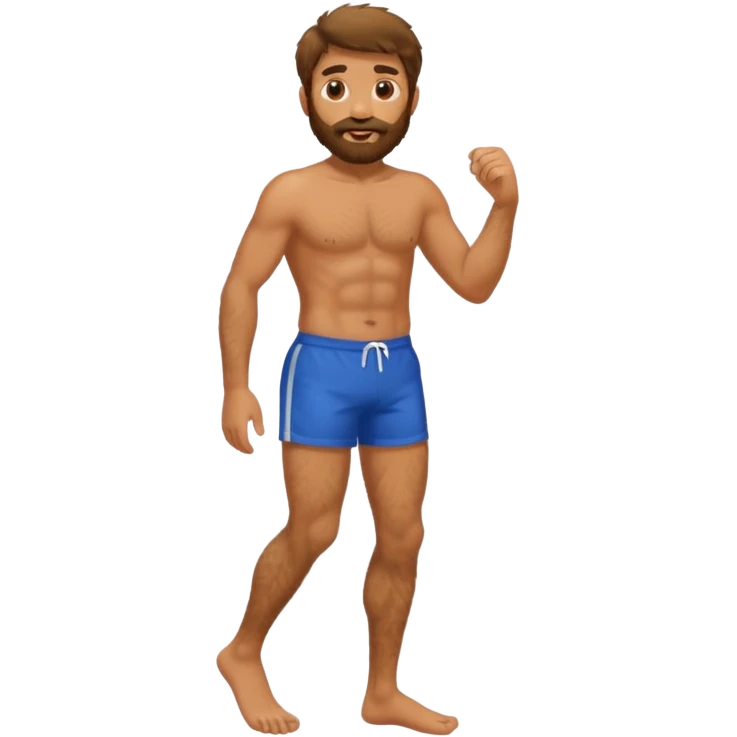 Pies masculinos, que tenga pelo en las piernaz emoji