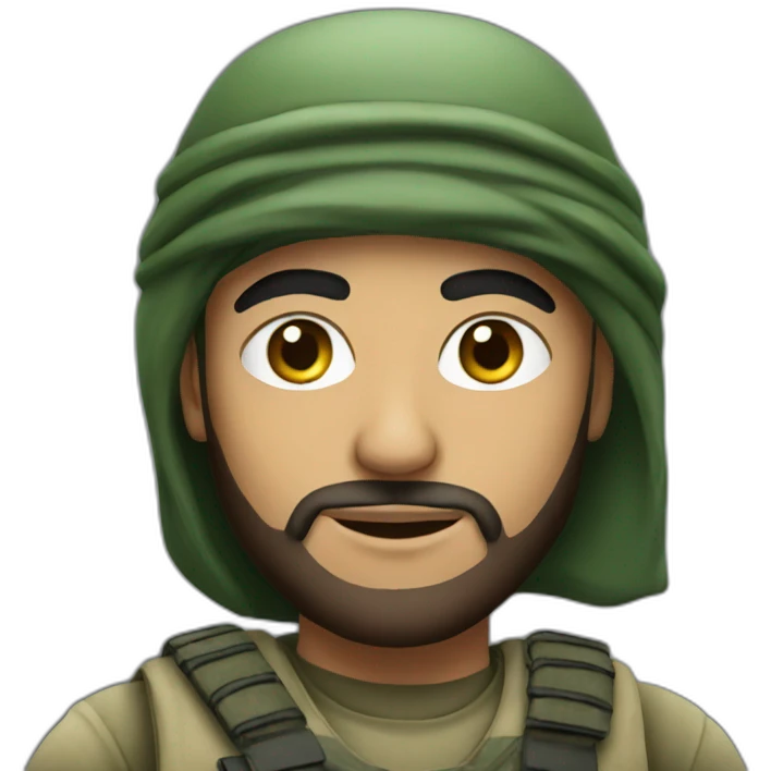 Palestinian Fighter emoji