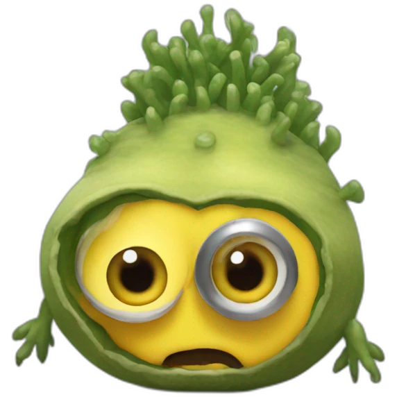 Minion larva emoji