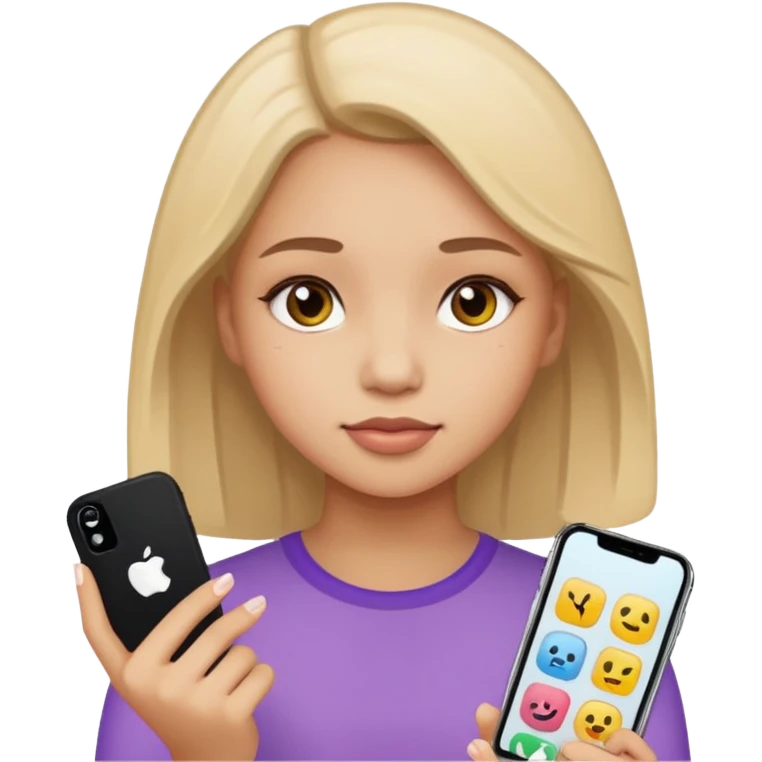 Girl sticers iPhone  emoji