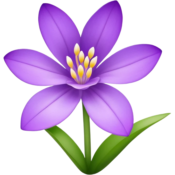 Pontederia crassipes flower emoji