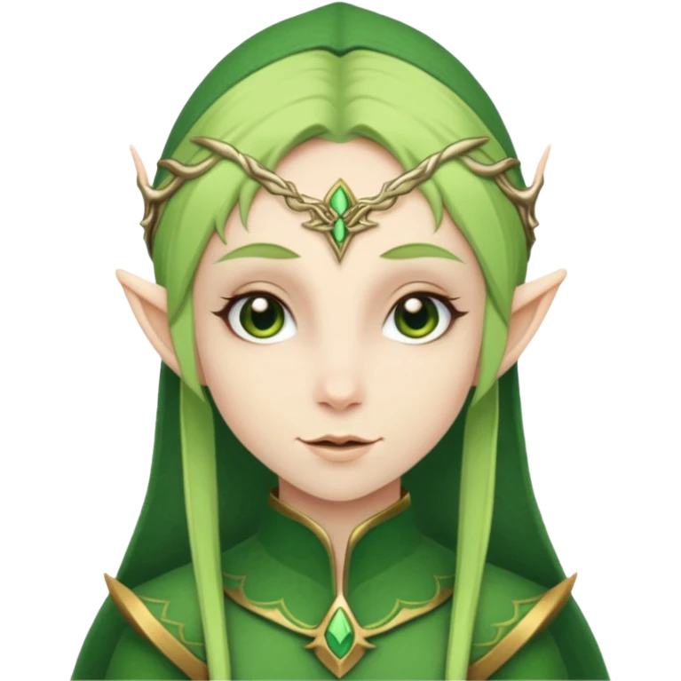 green skinned elf emoji