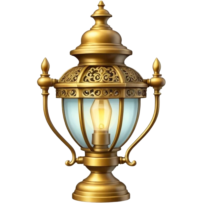 victorian gas lamp emoji