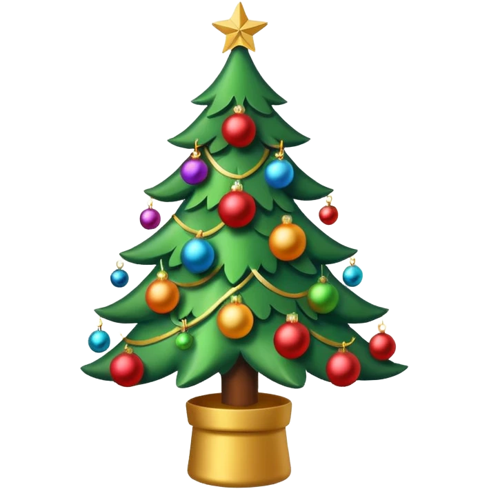 A cute and festive Christmas emoji that is appropriate for a work related groupchat emoji