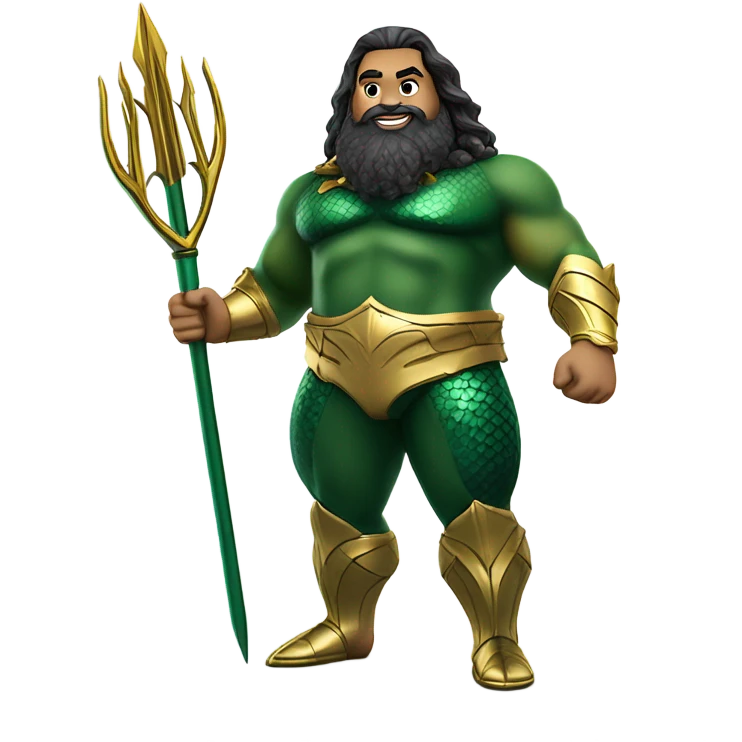 Fat Aquaman emoji