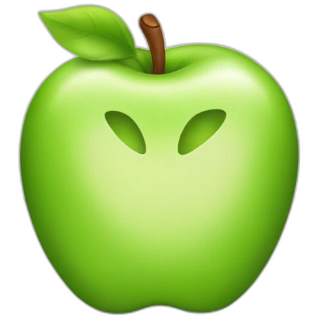 Apple logo emoji