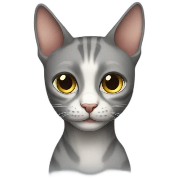 skinny cat emoji