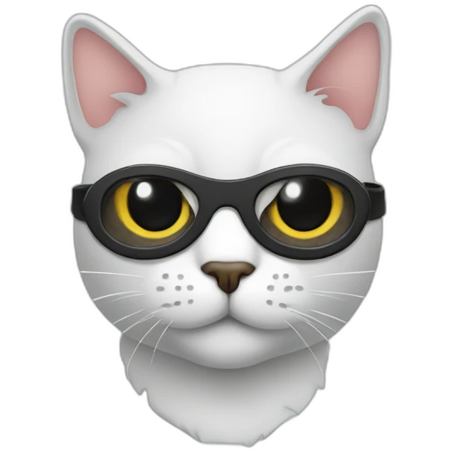 Cat wearing an eye patch emoji