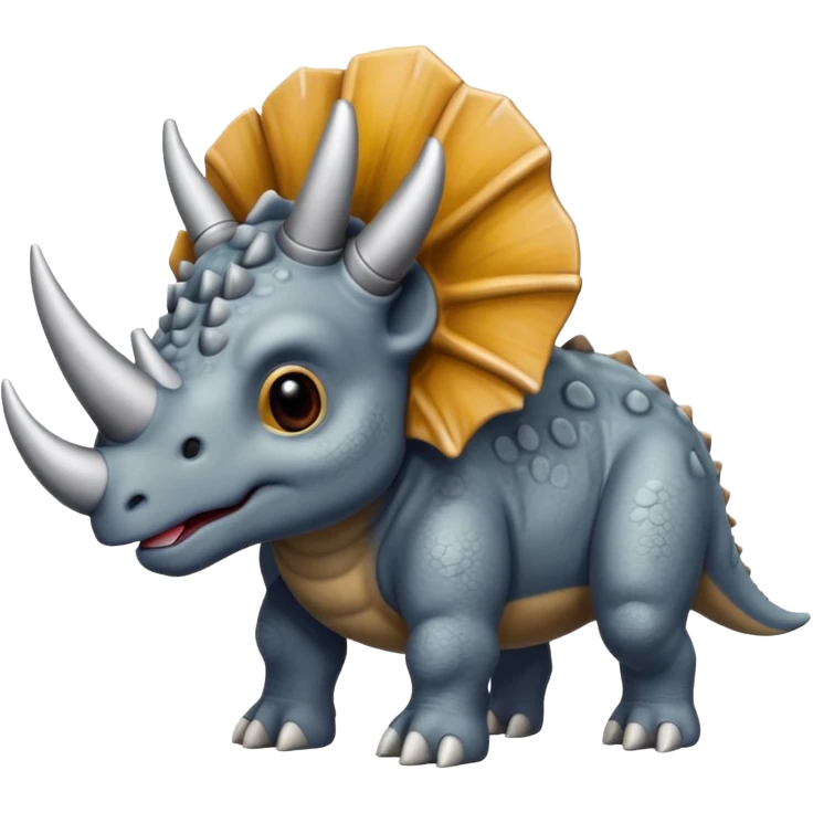 Triceratops emoji