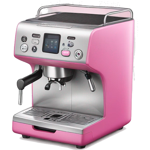 Pink Coffee machine  emoji