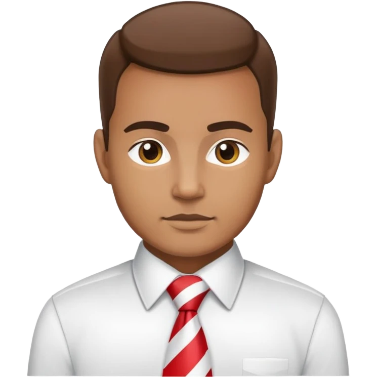 tie man polish flag emoji