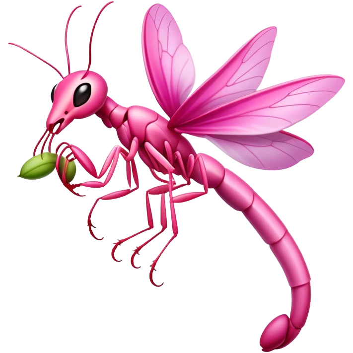 orchid mantis emoji