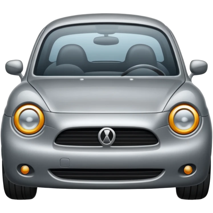 grey car icon emoji