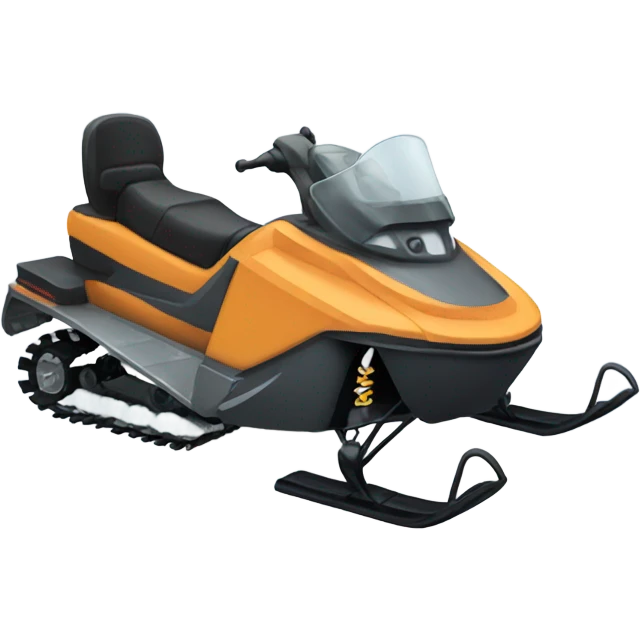 Snow mobile  emoji