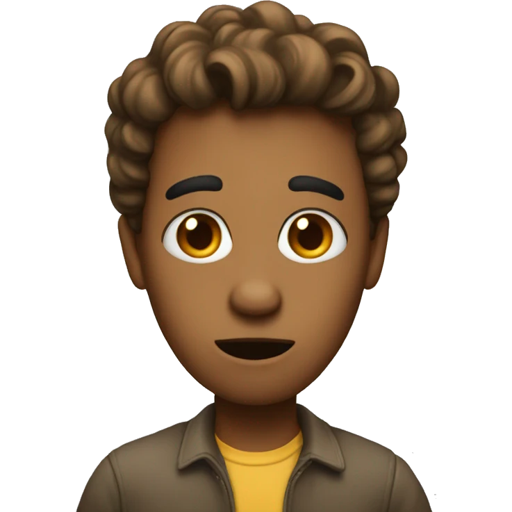 Clueless person emoji