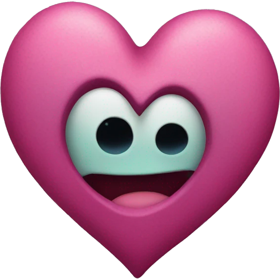 Wicked love heart emoji