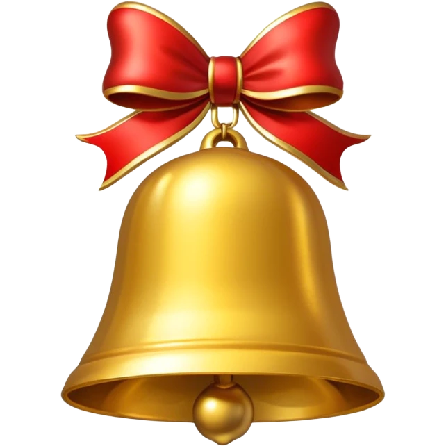 christmas bell emoji
