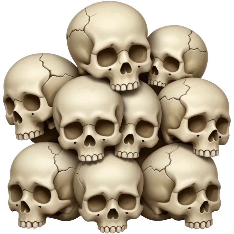 make it with skulls emoji