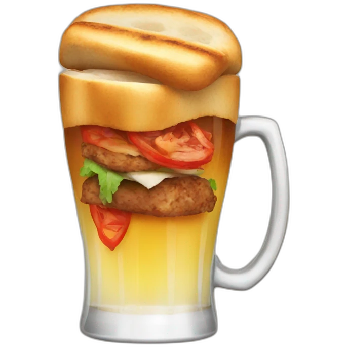 Biere kebab emoji