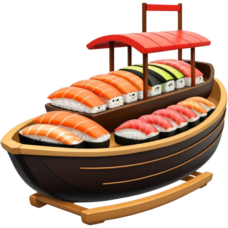 sushi boat emoji