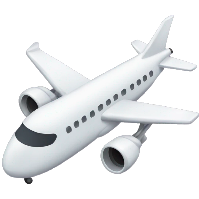 airplane flying to the right emoji
