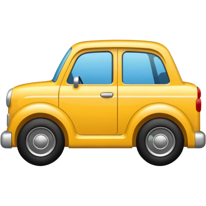 wooden car toy emoji