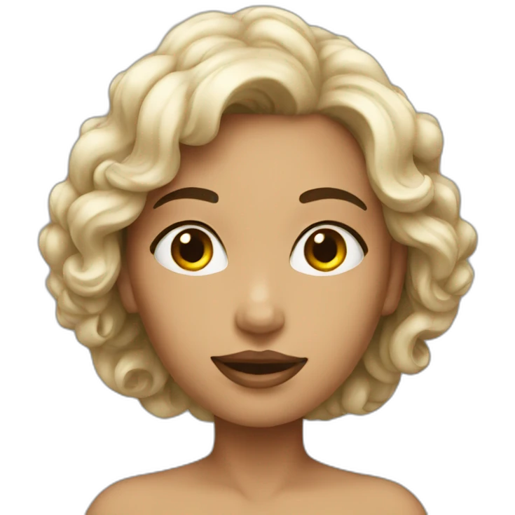 Femme nue emoji