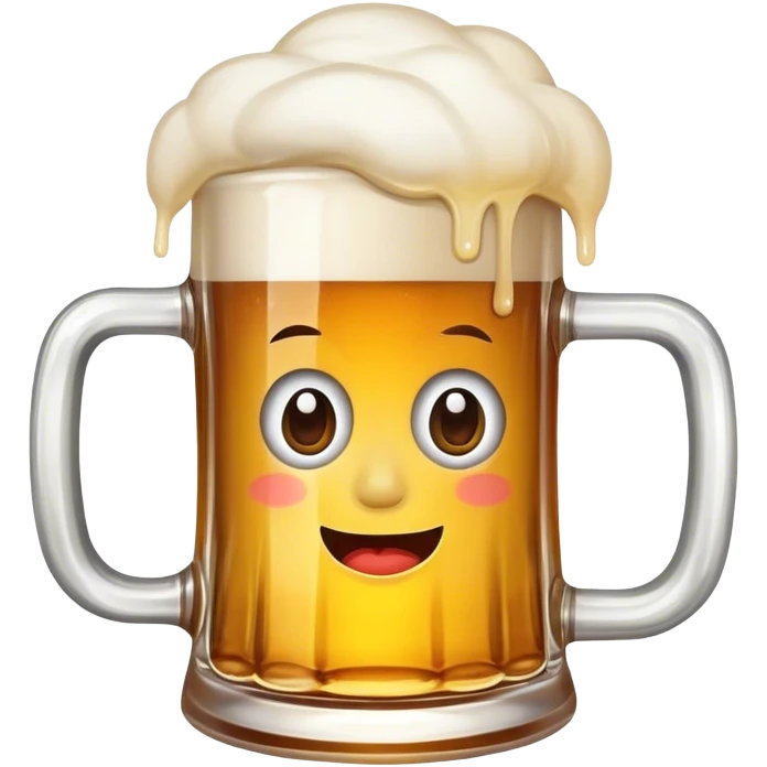 Beer in mug emoji