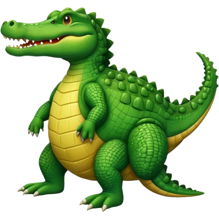 crocodile body shape emoji