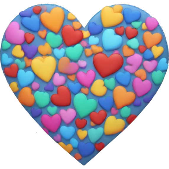 colourful heart emoji